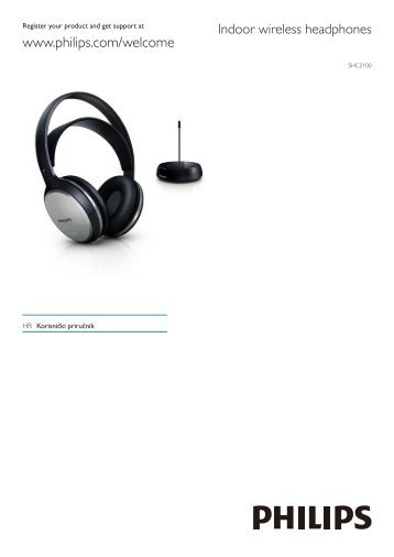 Philips Casque Hi-Fi sans fil - Mode dâemploi - HRV