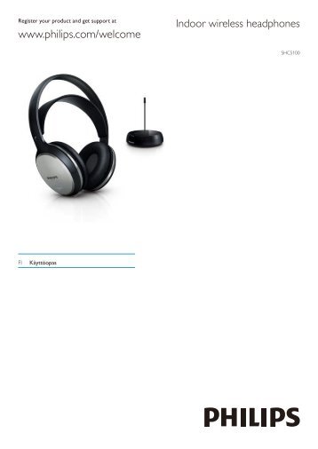 Philips Casque Hi-Fi sans fil - Mode dâemploi - FIN