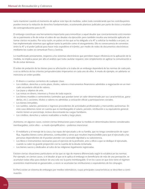 Manual sobre recaudación y cobranza de tributos