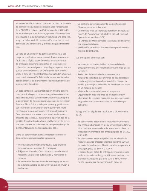 Manual sobre recaudación y cobranza de tributos