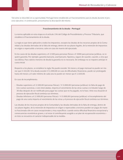 Manual sobre recaudación y cobranza de tributos