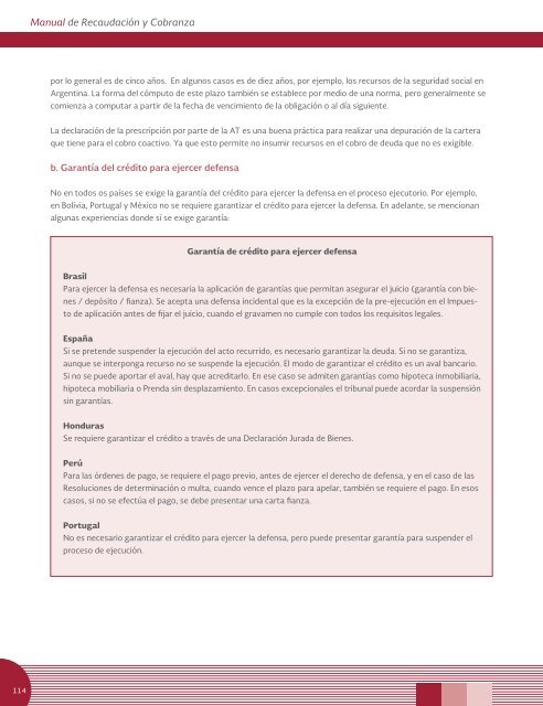 Manual sobre recaudación y cobranza de tributos