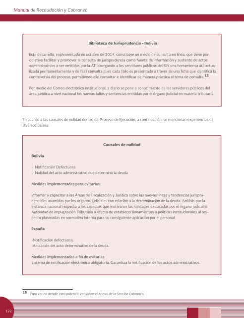 Manual sobre recaudación y cobranza de tributos