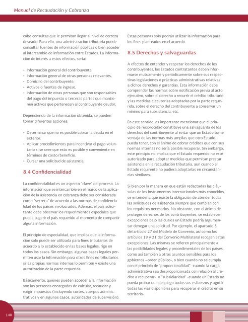 Manual sobre recaudación y cobranza de tributos