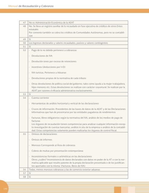 Manual sobre recaudación y cobranza de tributos