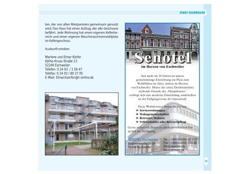 Seniorenwegweiserr2009:Layout 1.qxd - Integration in Eschweiler
