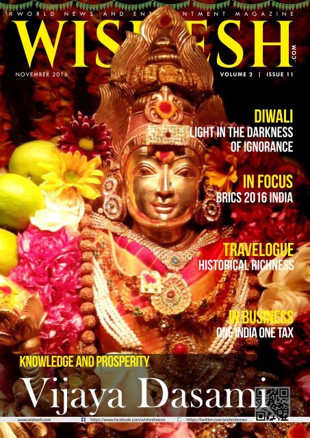 Wishesh Magazine November 2016