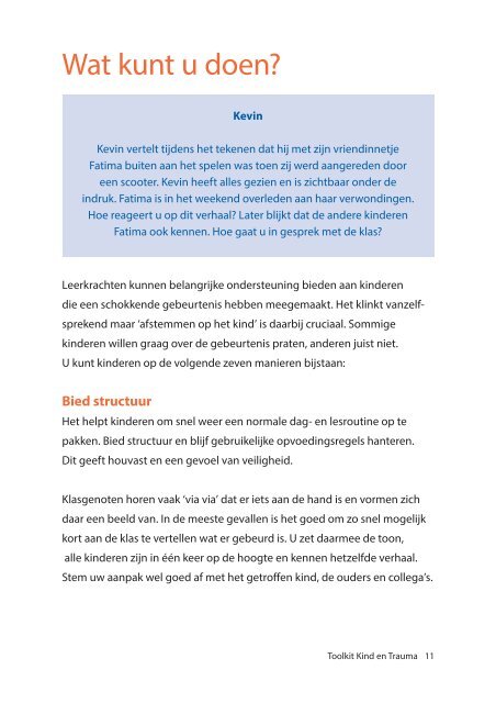 Toolkit Kind en Trauma
