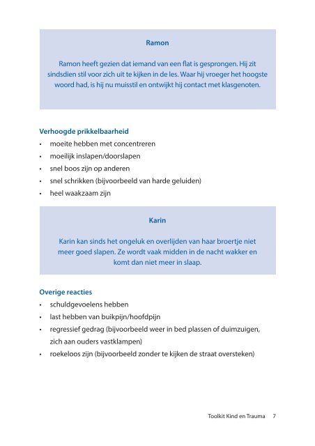 Toolkit Kind en Trauma