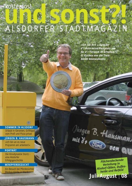 Urlaub in Geranien - Alsdorfer Stadtmagazin