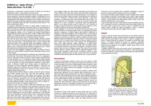 STADIO DELLA ROMA – TOR DI VALLE Generale Relazione Descrittiva