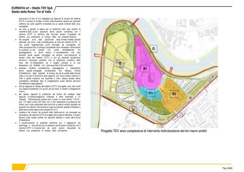 STADIO DELLA ROMA – TOR DI VALLE Generale Relazione Descrittiva