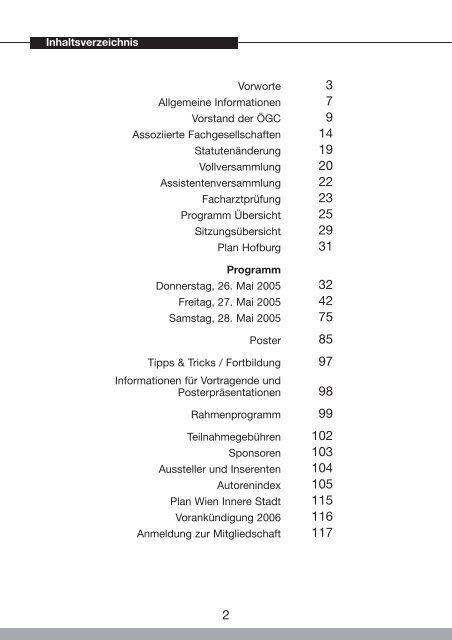 46. Österreichischer Chirurgenkongress - 54. Österreichischer ...