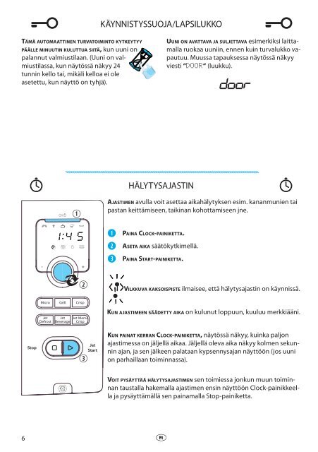 KitchenAid VT 265 FB - Microwave - VT 265 FB - Microwave FI (858726599880) Istruzioni per l'Uso