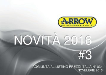 Nuovi prodotti Novembre 2016