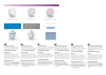Philips Brosse anti-imperfections - Mode dâemploi - FRA