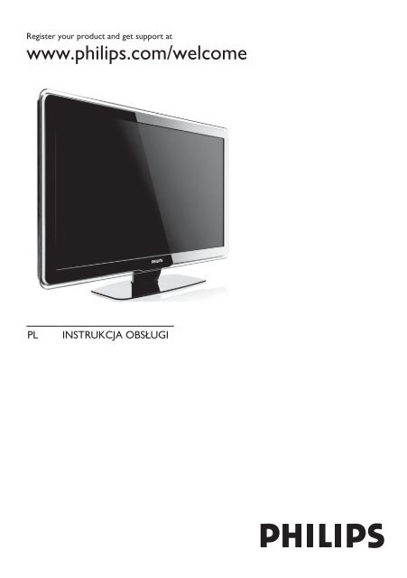 Philips TV LCD - Mode d&rsquo;emploi - POL