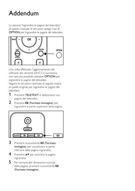 Philips TV LCD - Mode d&rsquo;emploi - ITA