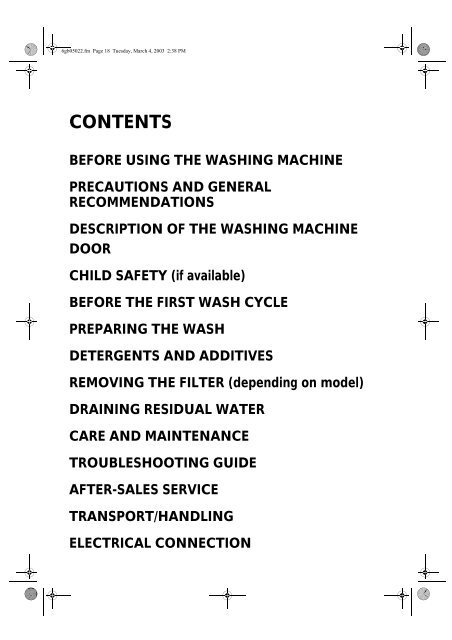 KitchenAid GEHRIG WA 860 - Washing machine - GEHRIG WA 860 - Washing machine EN (855457116000) Istruzioni per l'Uso