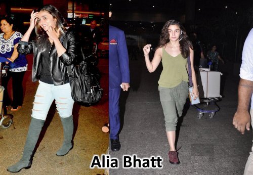 Bollywood Actress Fashion On Airport