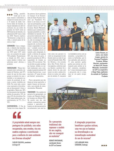 Jornal Cocamar Agosto 2016