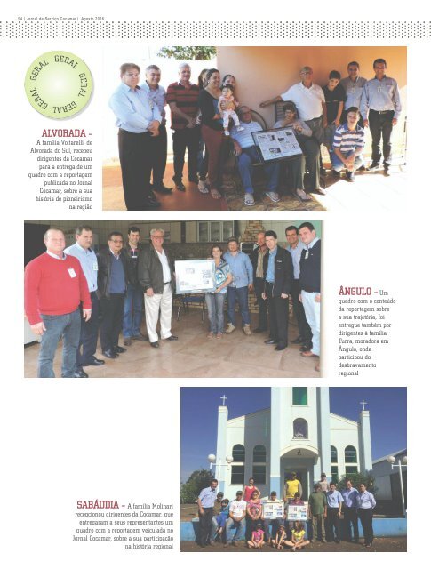 Jornal Cocamar Agosto 2016