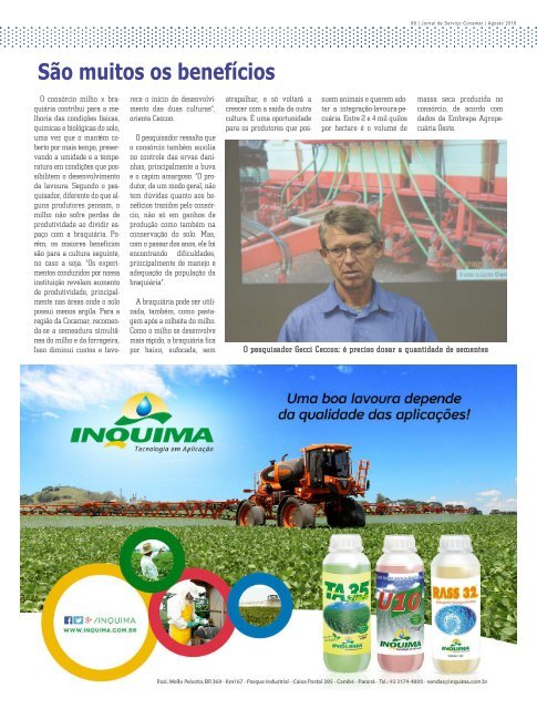 Jornal Cocamar Agosto 2016