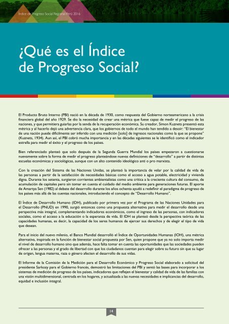Índice del Progreso Social Regional 2016 - Ebook