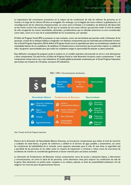 Índice del Progreso Social Regional 2016 - Ebook