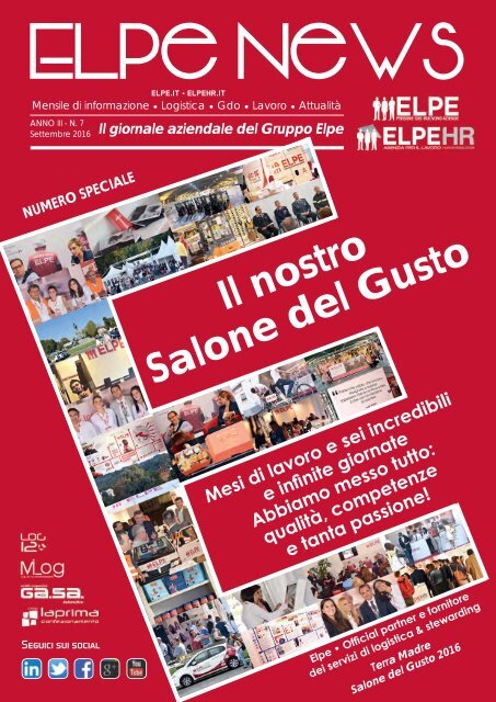 ELPE NEWS - SETTEMBRE 2016