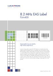 8.2 MHz EAS Label