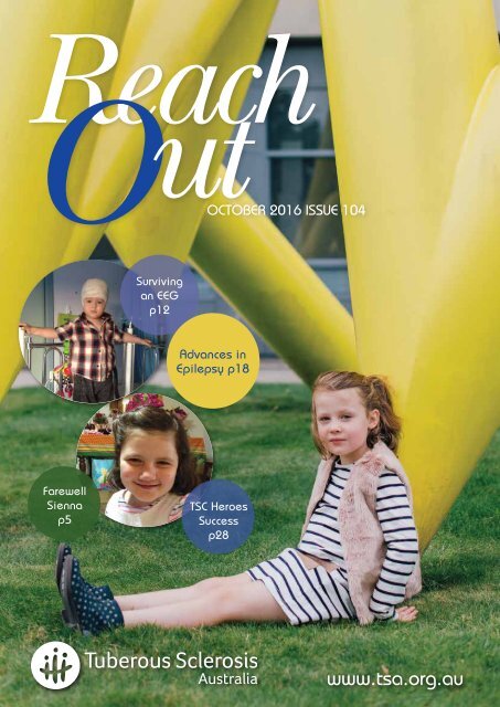 Tuberous Sclerosis Australia Reach Out Magazine October 2016