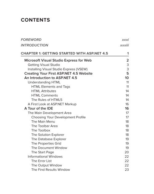 Beginning ASP.NET 4.5 in CSharp and VB Opsylum