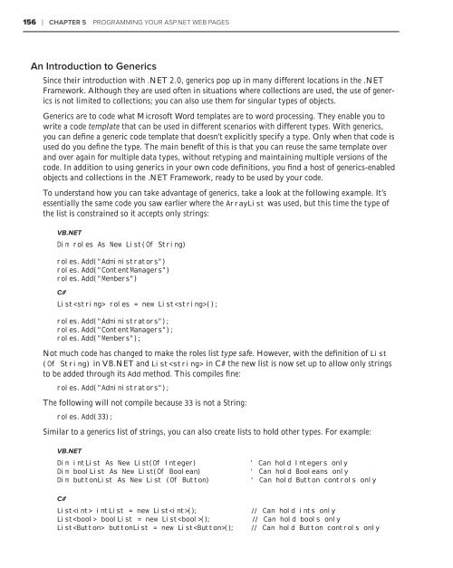 Beginning ASP.NET 4.5 in CSharp and VB Opsylum