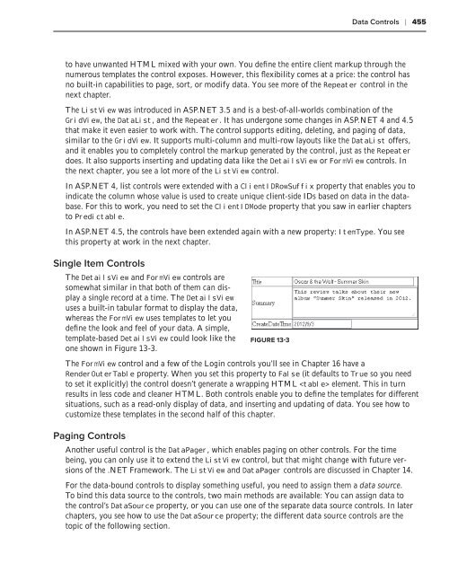 Beginning ASP.NET 4.5 in CSharp and VB Opsylum