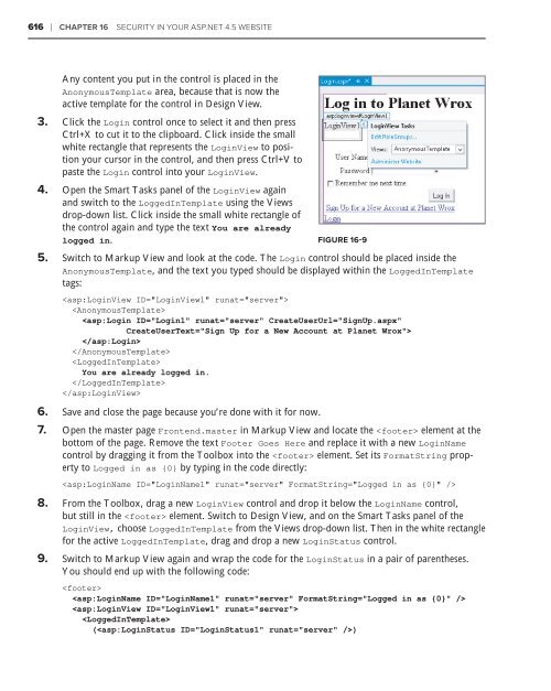 Beginning ASP.NET 4.5 in CSharp and VB Opsylum