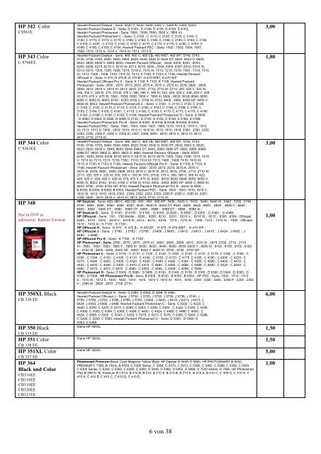 Ankaufliste volle Toner Tinte November2016 PDF Yumpu