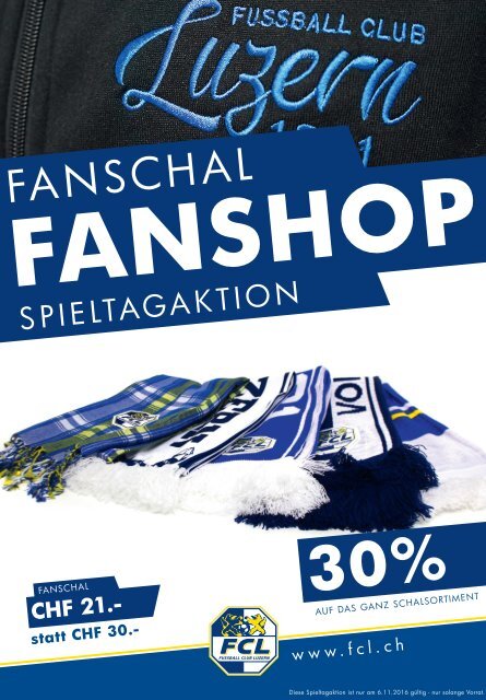 FC LUZERN MATCHZYTIG N°6 16/17 (RSL 14)