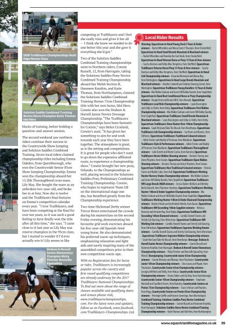 Equestrian Life September 2016 Edition