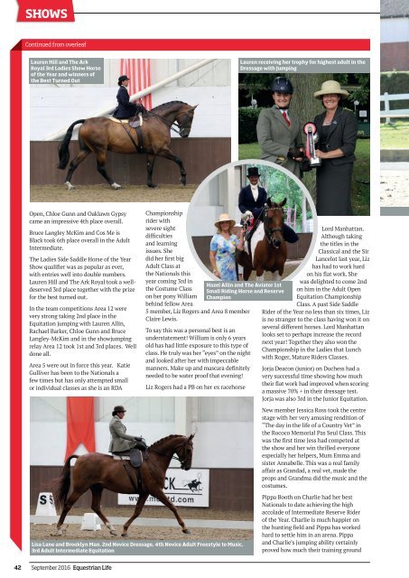 Equestrian Life September 2016 Edition