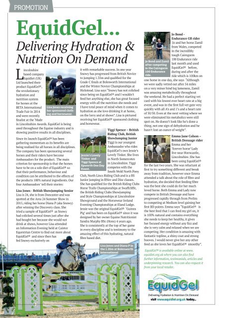 Equestrian Life August 2016 Edition