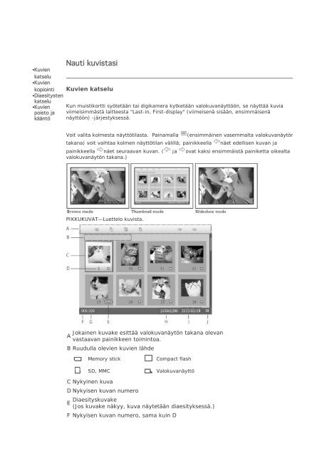 Philips PhotoFrame - Mode d&rsquo;emploi - FIN