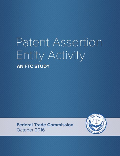 Patent Assertion Entity Activity