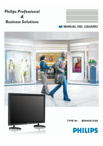 Philips Moniteur plasma - Mode dâemploi - ESP