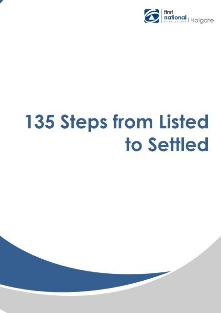 135 Steps - Listed to Settled