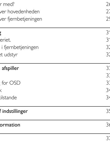 Philips Lecteur de DVD portable - Mode d&rsquo;emploi - DAN