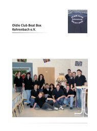 Weitere Informationen zum Oldie-Club (PDF) - Kehrenbach