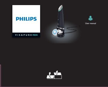 Philips Brosse nettoyante visage Philips VISAPURE MEN MS5075/16 - notice