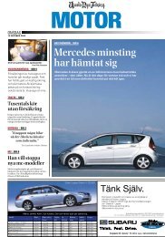 Mercedes minsting har hämtat sig - UNT.se