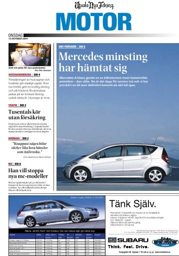 Mercedes minsting har hämtat sig - UNT.se